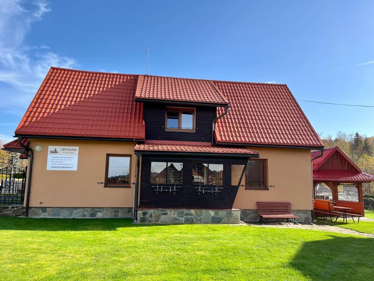 Ubytování u hrádečku Prostřední Bečva Exterior foto