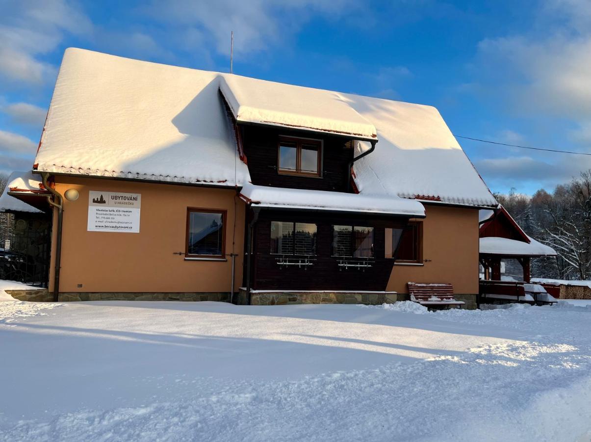 Ubytování u hrádečku Prostřední Bečva Exterior foto