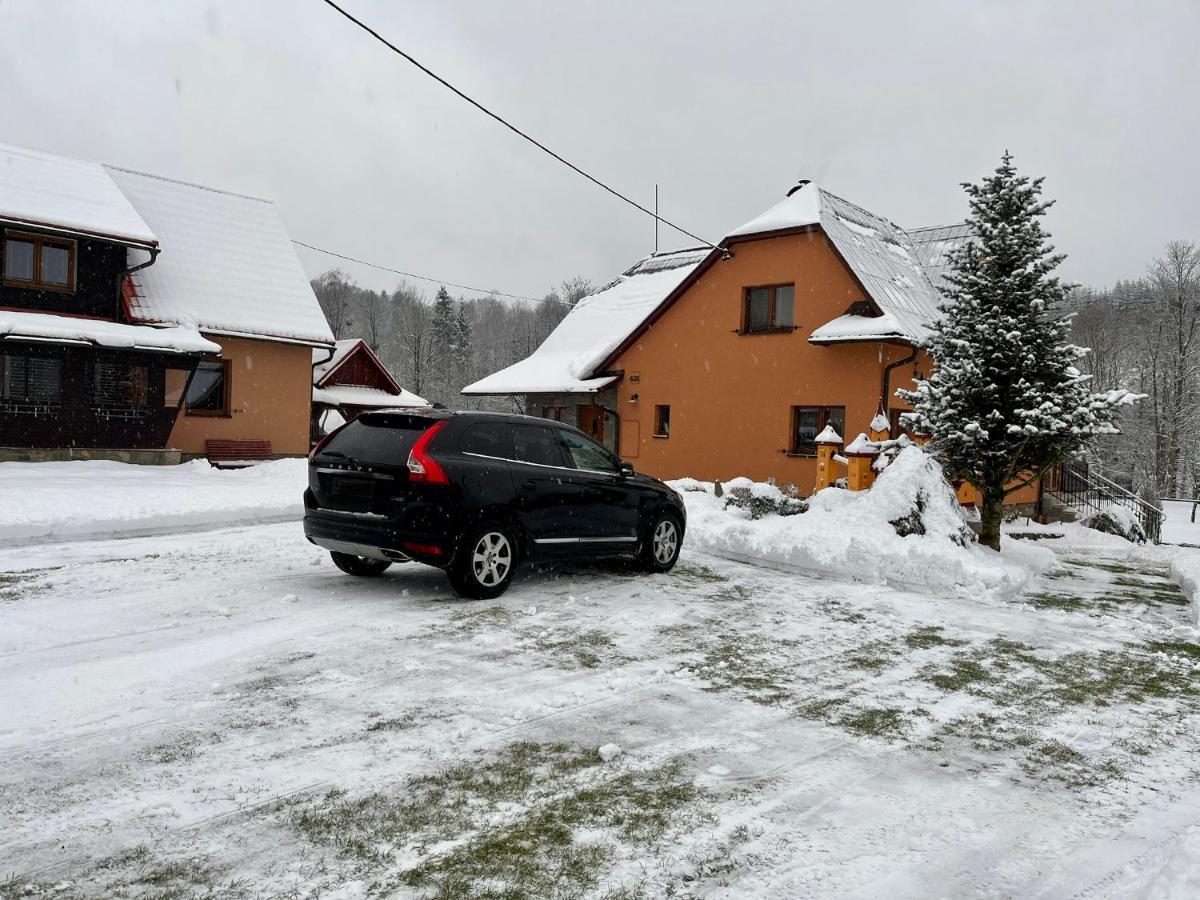 Ubytování u hrádečku Prostřední Bečva Exterior foto
