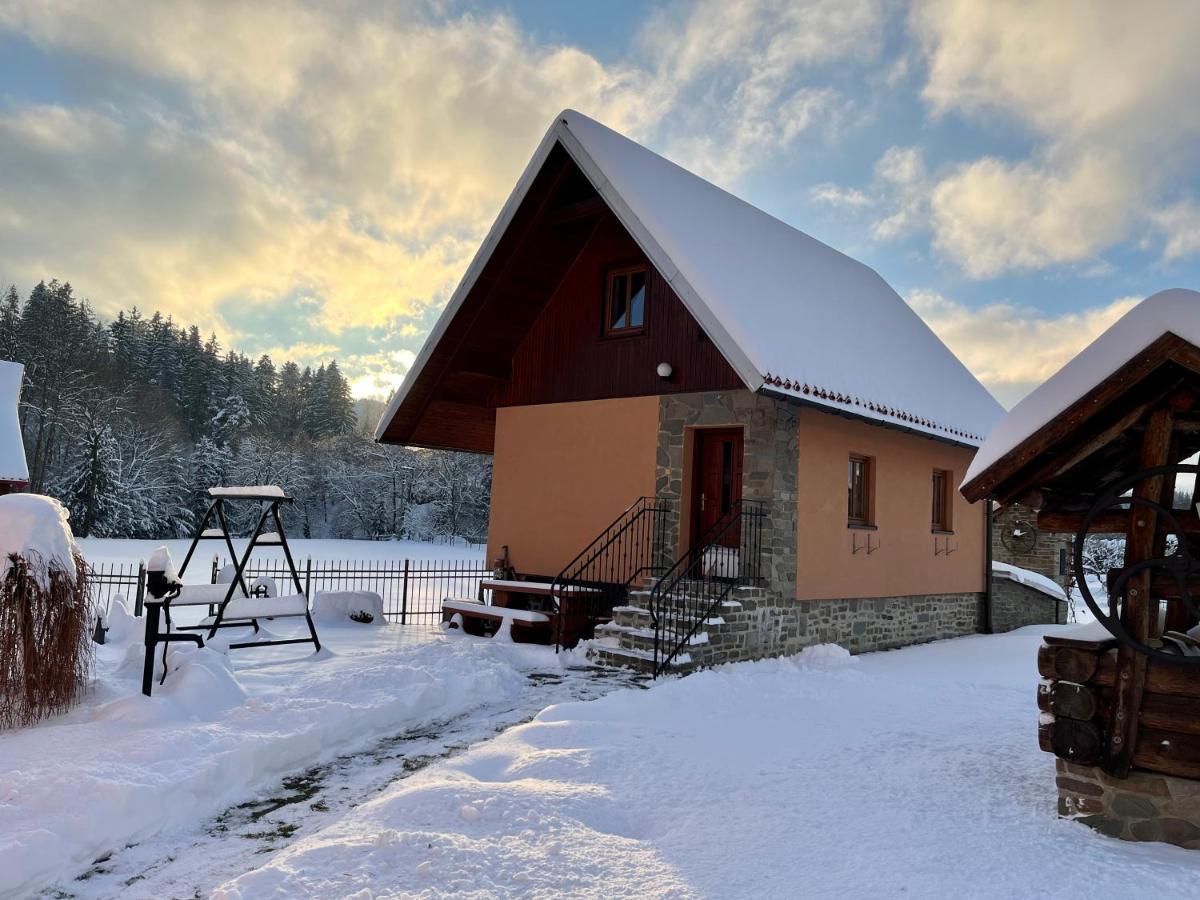 Ubytování u hrádečku Prostřední Bečva Exterior foto