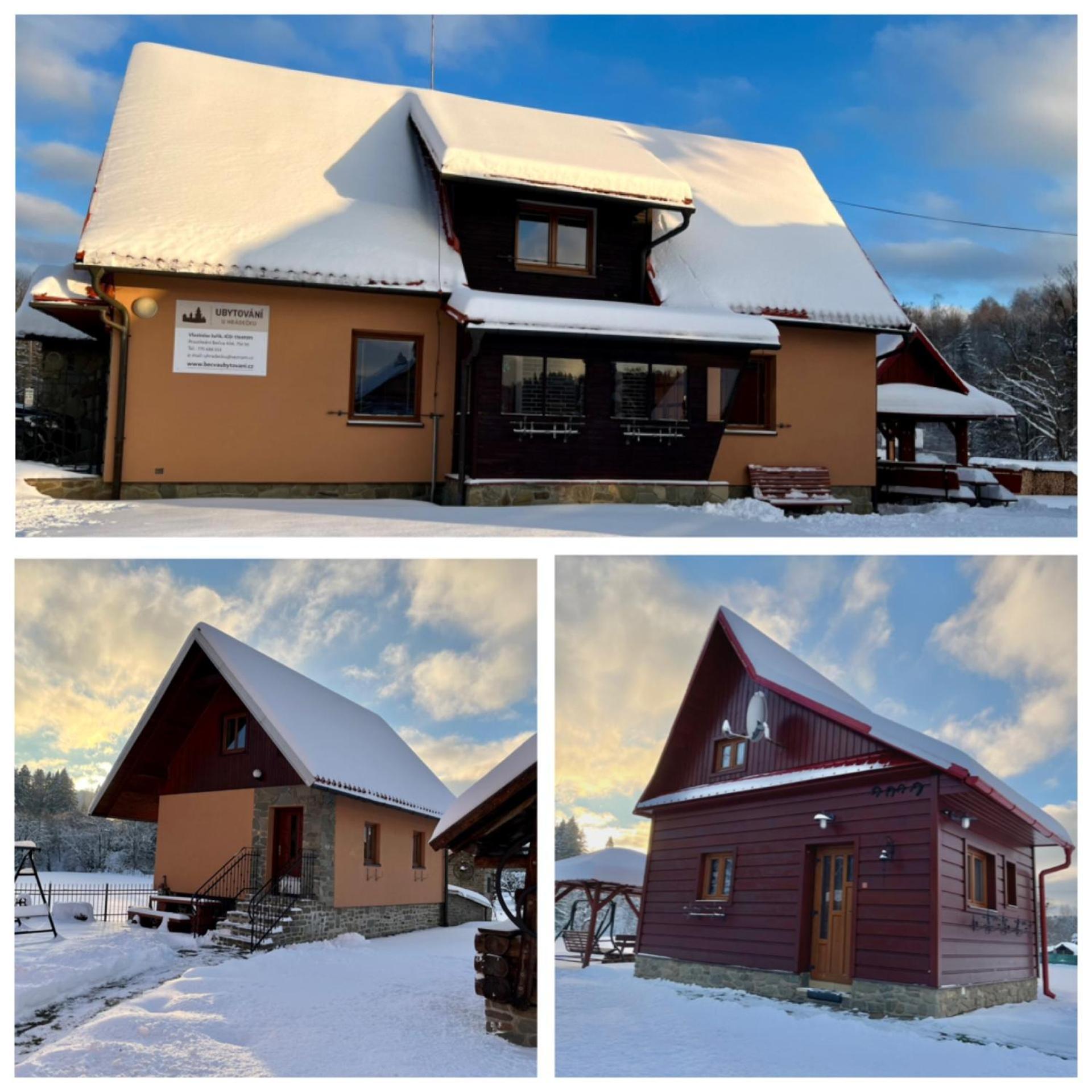 Ubytování u hrádečku Prostřední Bečva Exterior foto