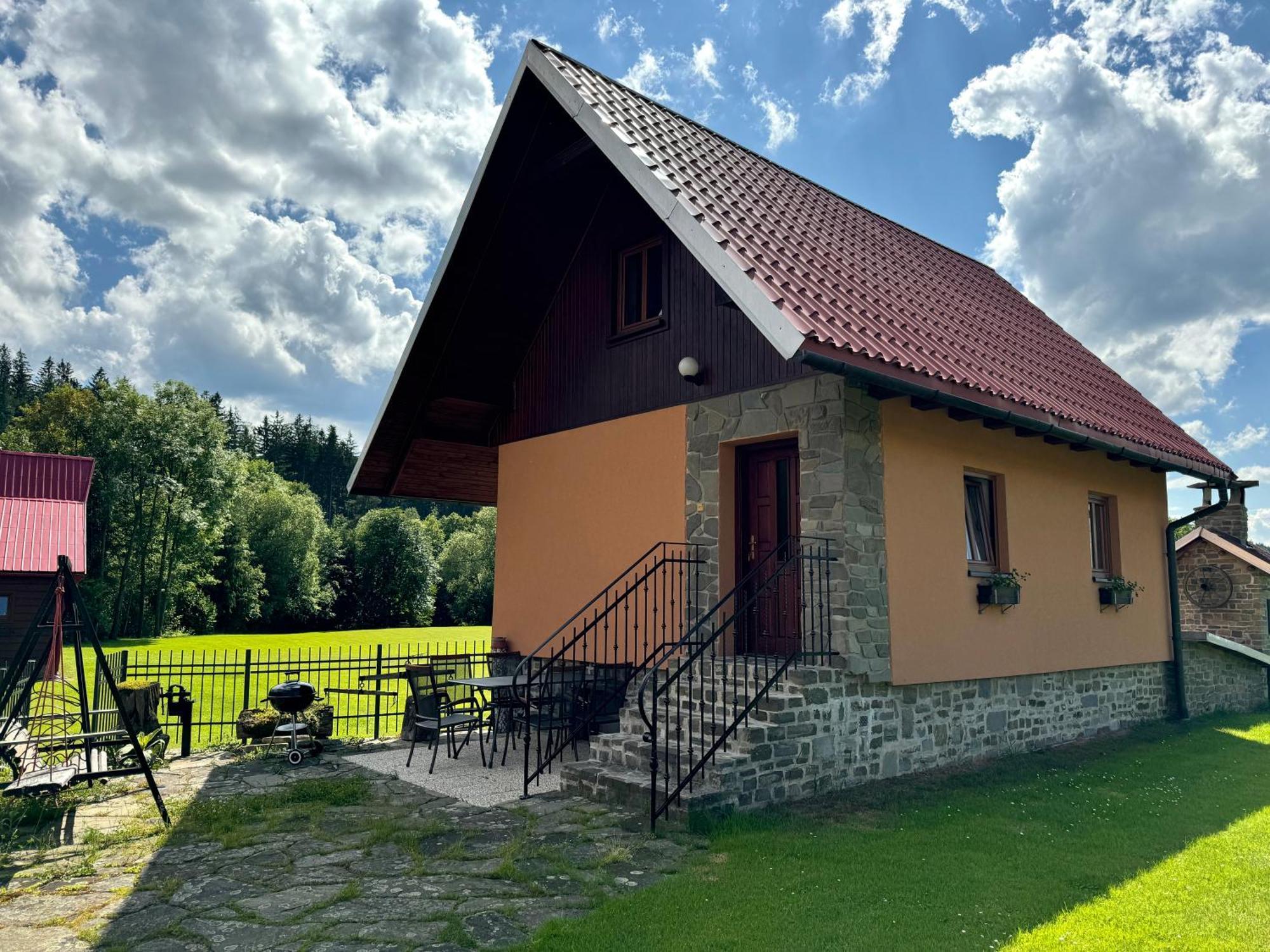 Ubytování u hrádečku Prostřední Bečva Exterior foto